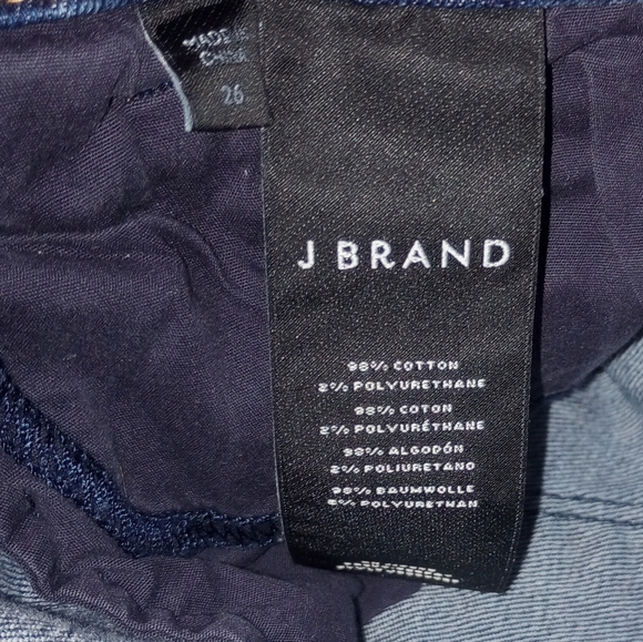 J Brand Raw Hem Straight leg jeans SIZE 26 - Picture 4 of 4